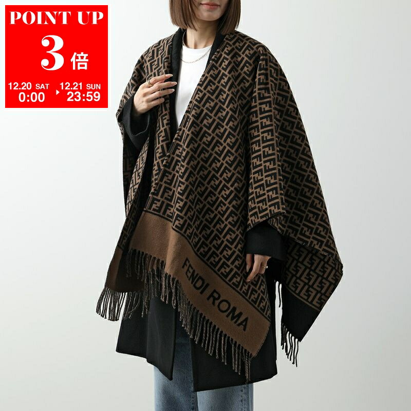 楽天市場】【訳あり】フェンディ FENDI ケープ ポンチョ ベージュ