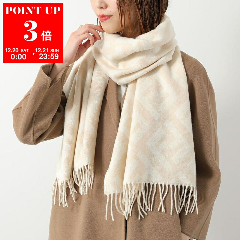 楽天市場】FENDI フェンディ FFマフラー 30×190 FXT113 AQCW