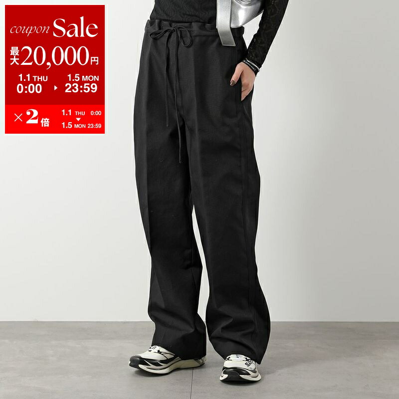 Maison Margiela 黒　ストレートパンツ　定価16万 Maison Margiela 黒 ストレートパンツ 定価16万 Maison Margiela