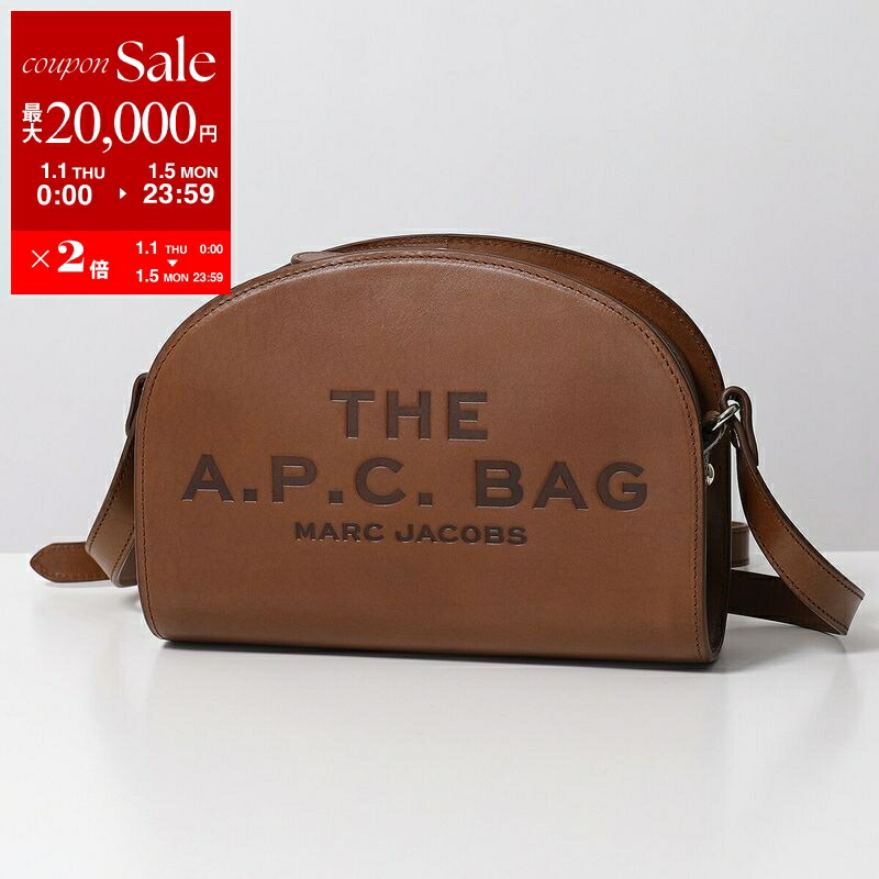 A.P.C. アーペーセー　ハーフムーン　ショルダー　バッグ　レアカラー　美品 A.P.C.（アーペーセー） バッグ ショルダーバッグ ハーフムーン