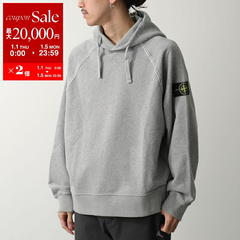 stone  スウェット ストーンアイランド M ストーンアイランド)Half zipスウェットシャツ 811563420 V0062 (STONE