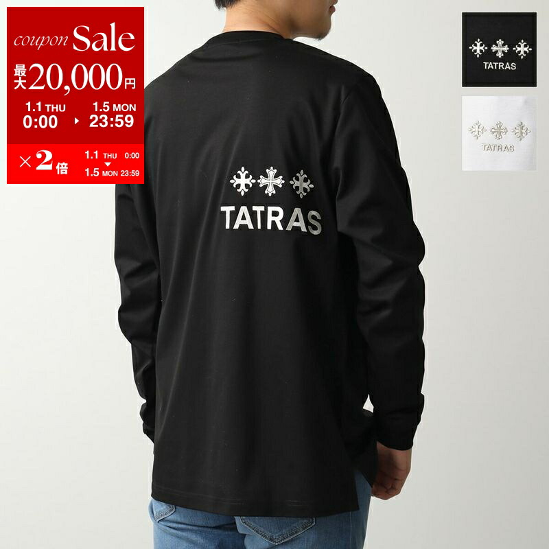 楽天市場】TATRAS タトラス BELECI Tシャツ 長袖 カットソー ロゴT