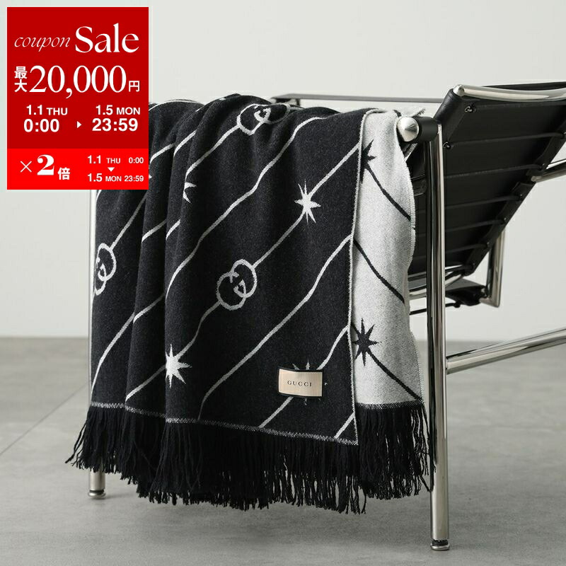 楽天市場】GUCCI グッチ ブランケット ひざ掛け 毛布 布団 ラムウール