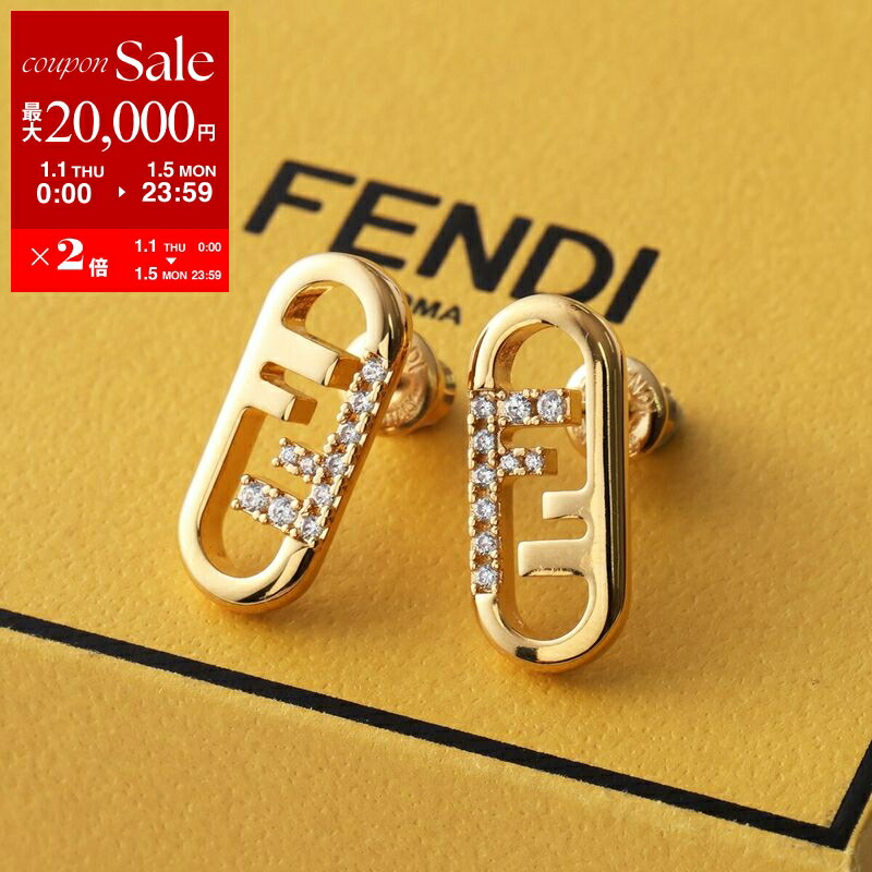 楽天市場】FENDI フェンディ ピアス 7AJ606 A44G メンズ 片耳販売 FF