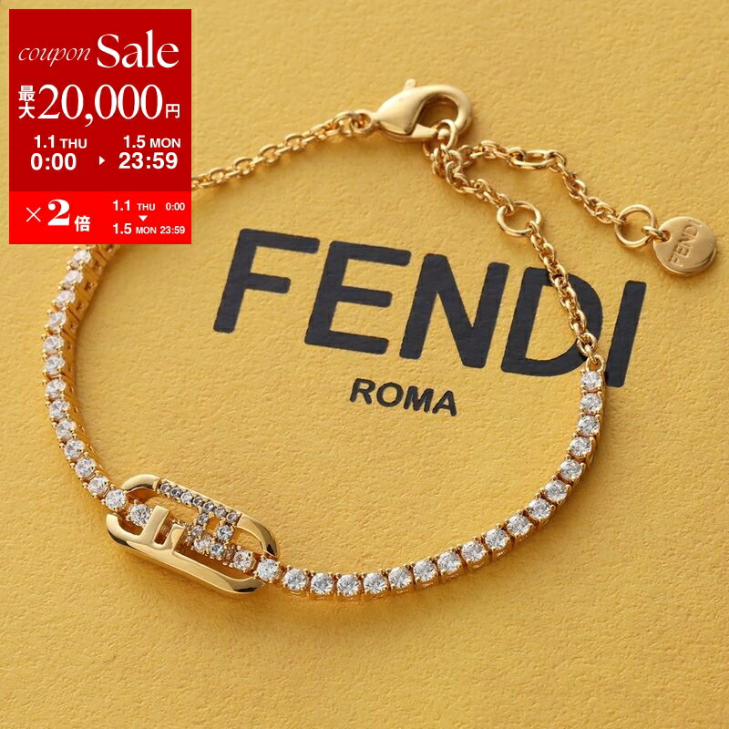 フェンディ　レディース　ブレス加工 楽天市場】FENDI フェンディ チェーンブレスレット 8AG857 A8SJ