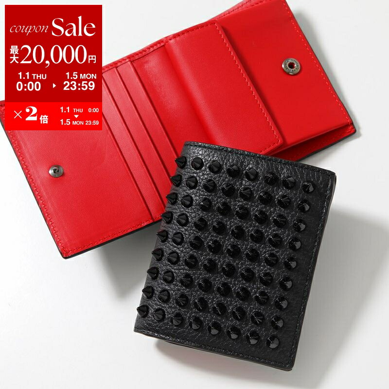 Christian Louboutin折り財布 PAROS 美品 未使用に近い Christian Louboutin折り財布 PAROS 美品 未使用に近い Paloma