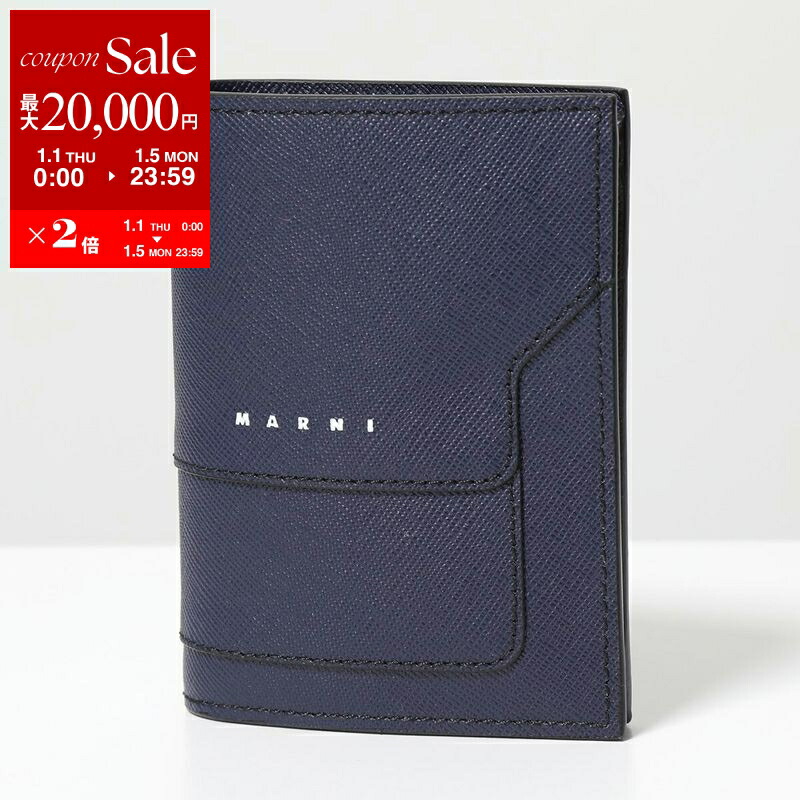 楽天市場】MARNI マルニ 二つ折り財布 PFMI0066U1 PFMOQ14Q08 P6533