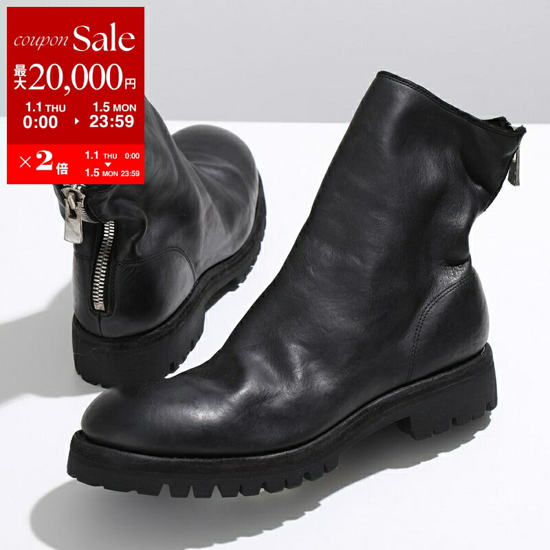 楽天市場】[送料無料]GUIDI : FRONT ZIP BOOT : GJ03-HORSE-REVERSE