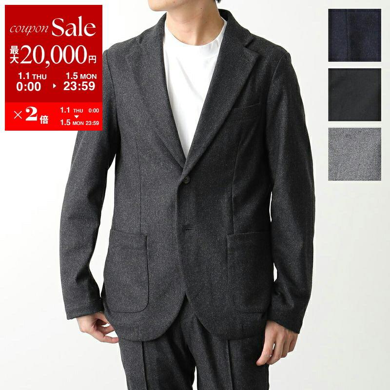 archivio セットアップ　新品未使用 Damerino」LANATEC(R) メランジ オックス ストレッチ セットアップ