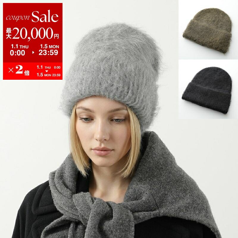 TOTEME アルパカウール ビーニー ダークグレー TOTEME アルパカウール ビーニー ダークグレー 専用_新品未使用_TOTEME