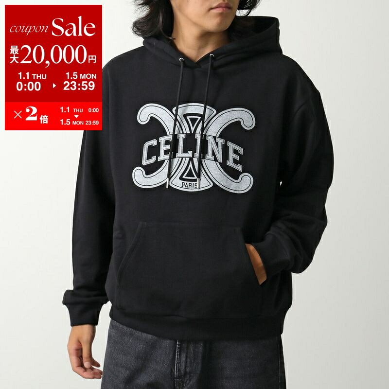 楽天市場】CELINE セリーヌ フーディー RY032510Z.08BQ メンズ