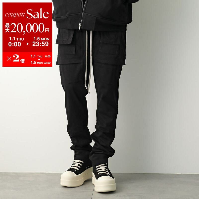 Rick Owens DRKSHDW カーゴ ドローストリング リックオウエンス RICK OWENS DRKSHDW - 【24AW】クリーチカーゴ ワイド ドロー