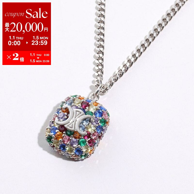 楽天市場】CELINE セリーヌ ネックレス 46W633NCB.35RO レディース