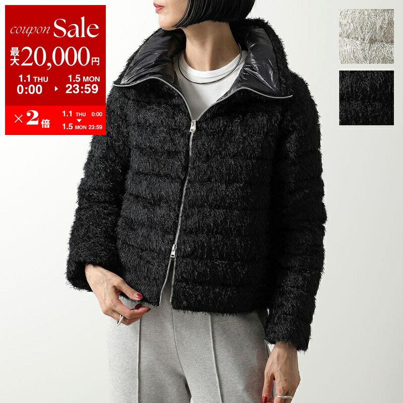 HERNO Resort ニットコート ツイード ロングコート リブニット 極美品！ルネ27万円ミンク襟ツイードロングコート 36 Rene foxey