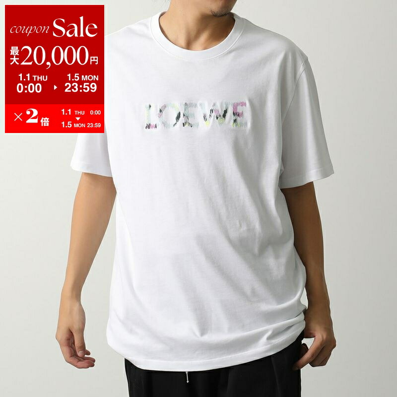 大人気♡LOEWE 半袖Tシャツ レギュラーフィット Tシャツ（コットン） ブラック - LOEWE