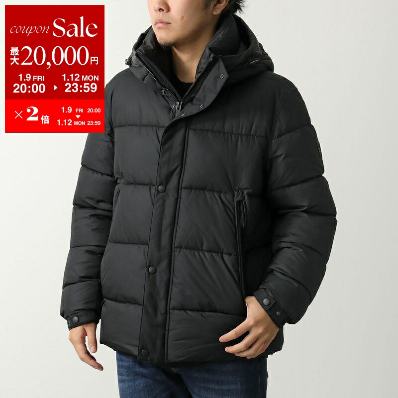 楽天市場】ヒューゴ ボス ダウンジャケット コート ネイビー メンズ