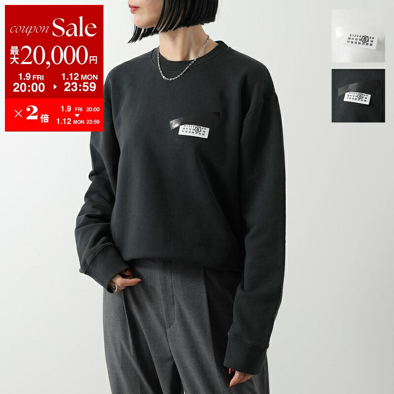 楽天市場】MM6 エムエムシックス メゾンマルジェラ スウェットシャツ