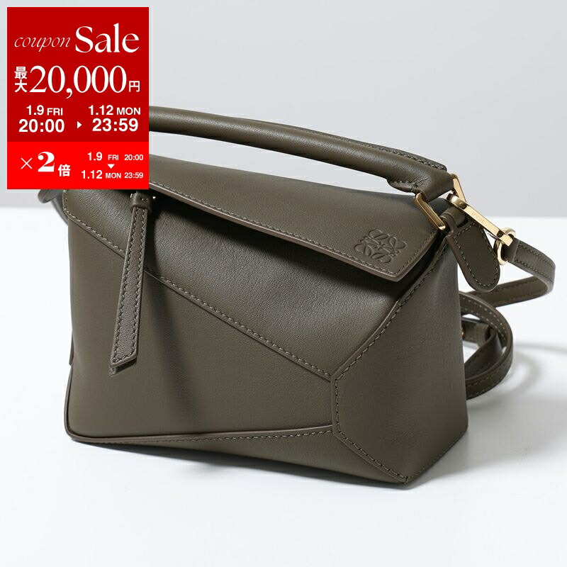 楽天市場】LOEWE ロエベ ショルダーバッグ PUZZLE EDGE MINI パズル