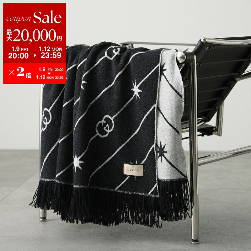 ☆GUCCI☆ GG柄　カシミア　ブランケット　膝掛け ☆GUCCI☆ GG柄 カシミア ブランケット 膝掛け