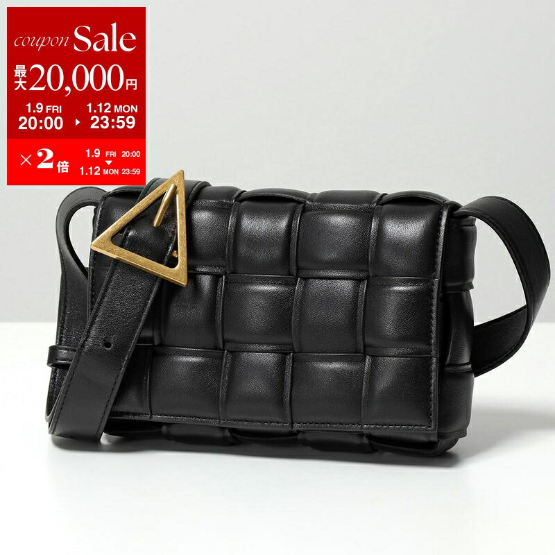 ボッテガヴェネタ ショルダーバッグ カセット スモール クロスボディ ブラック レディース BOTTEGA VENETA 717506 VCQR1 8425 371206079_1.jpg