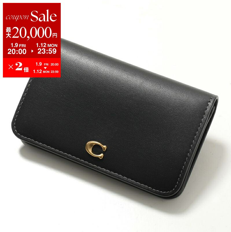楽天市場】COACH コーチ 三つ折り財布 エッセンシャル カード ホルダー