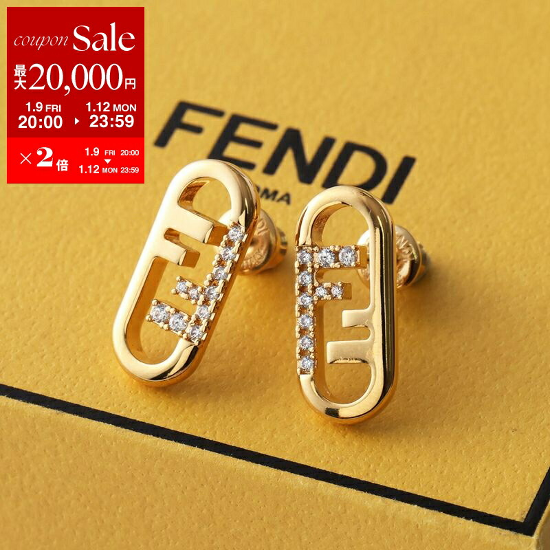楽天市場】FENDI フェンディ ピアス O LOCK オーロック 8AH327 A44G