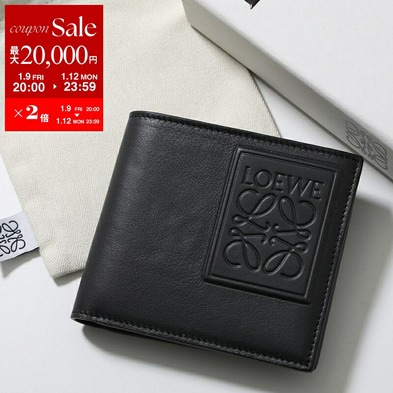 楽天市場】LOEWE ロエベ Anagram Bi-Fold Wallet 二つ折り財布