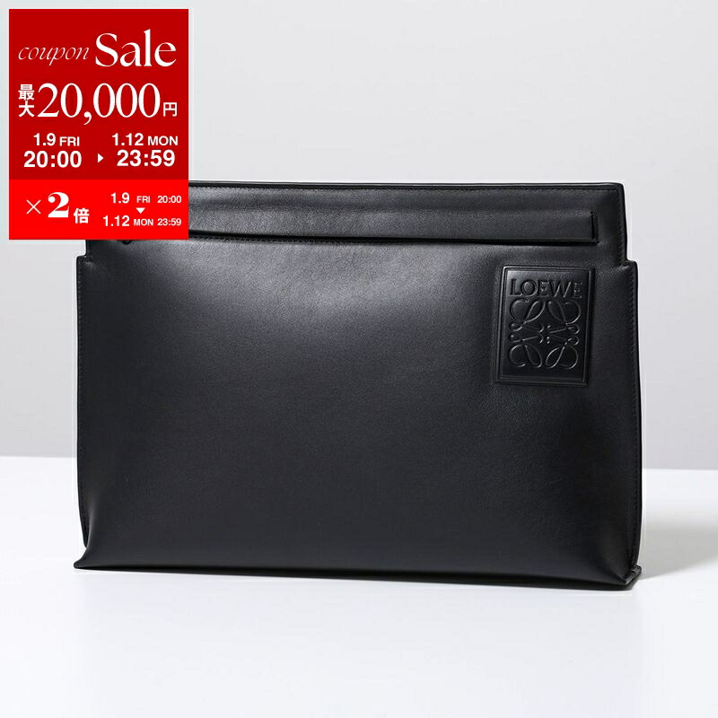 LOEWE ブラック ポーチ 楽天市場】ロエベ/LOEWE バッグ メンズ T POUCH クラッチバッグ BLACK