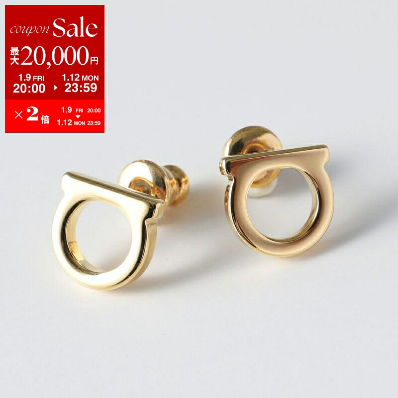 Maison Margiela メゾンマルジェラ アンティーク加工ピアス 片耳 MAISON MARGIELA メゾンマルジェラ ピアス 片耳用 ロゴピアス ゴールド