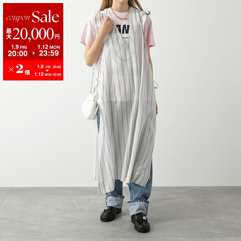 楽天市場】GANNI ガニー ワンピース F8974 6757 レディース ストレッチ