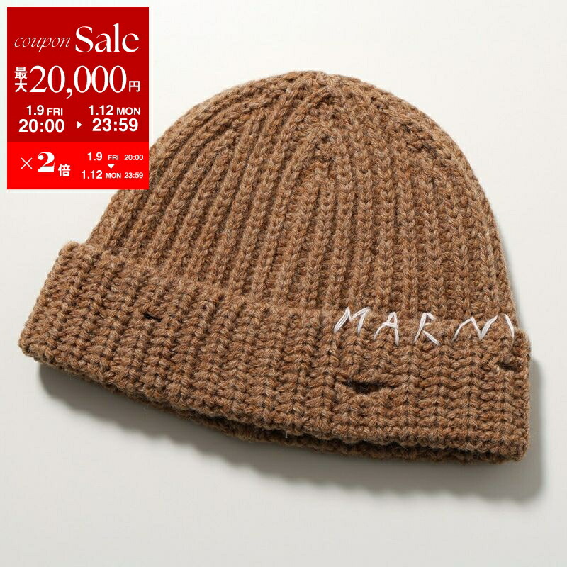 楽天市場】MARNI マルニ ニット帽 CLMC0125Q0 UFH938 レディース