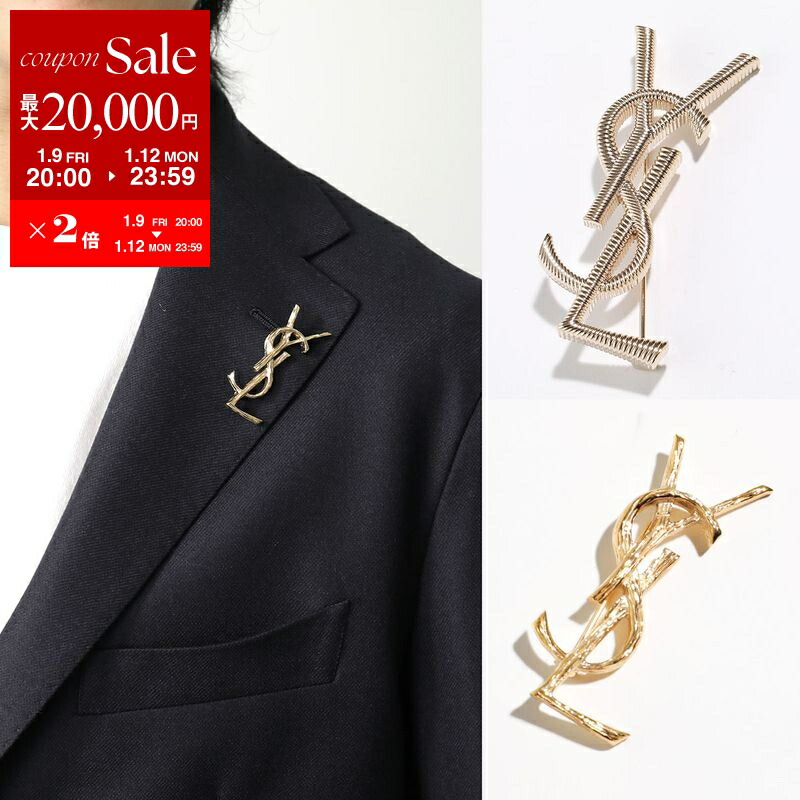 SAINT LAURENT ブローチ SAINT LAURENT サンローランパリ ブローチ カサンドラ YSLブローチ
