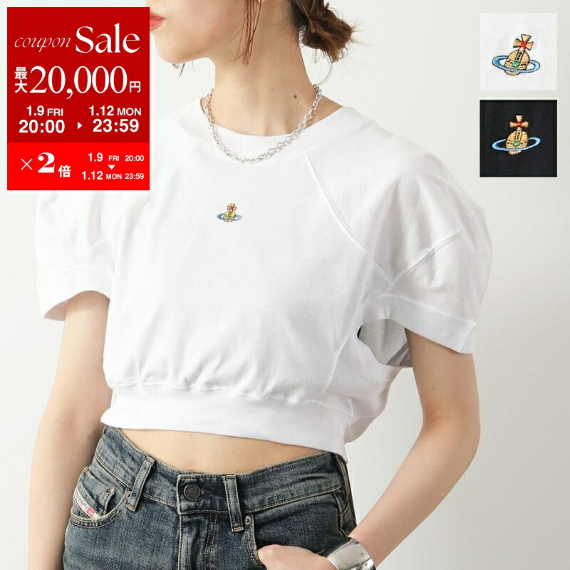 美品✨【ヴィヴィアンウエストウッド】オーブ刺繍 スクエアネック半袖ニットセーター 楽天市場】ニット 半袖（ブランドヴィヴィアン・ウエストウッド）の通販