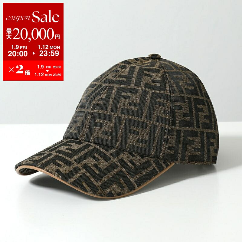 楽天市場】FENDI フェンディ Black Nylon Baseball Cap ベースボール