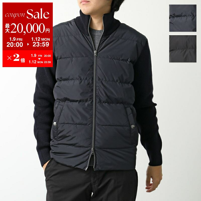 楽天市場】HERNO RESORT ヘルノ リゾート ニットブルゾン MC00026DR