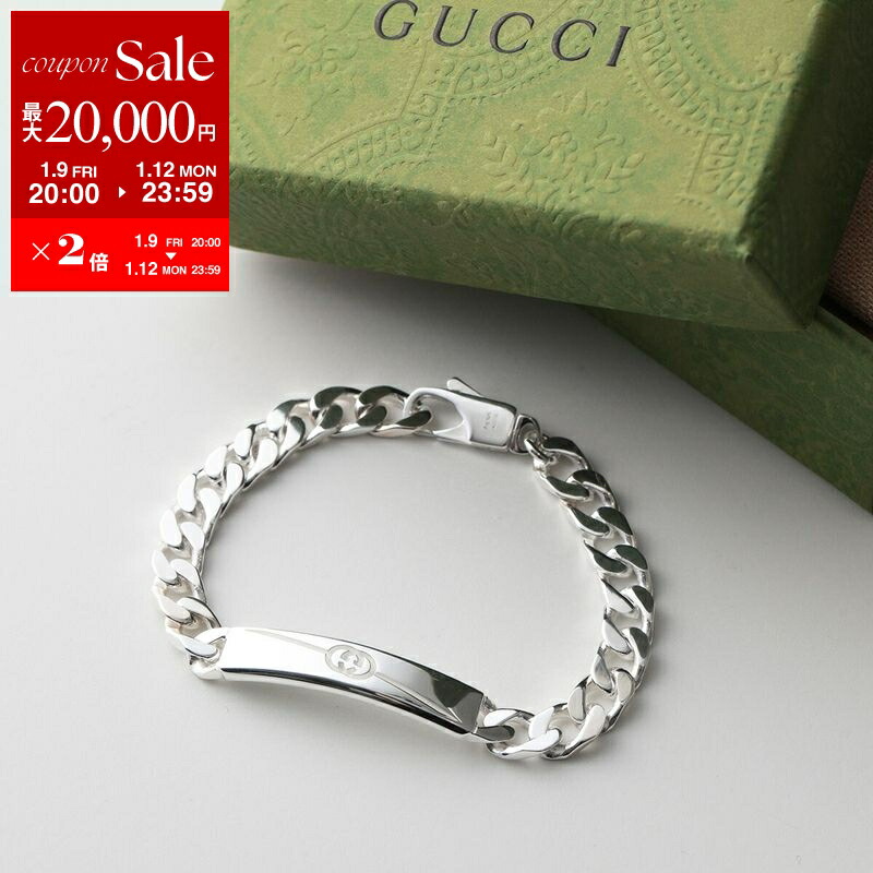 GUCCI ブレスレット IDプレート 喜平 シルバー925 箱付き GUCCI ブレスレット IDプレート 喜平 シルバー925 箱付き
