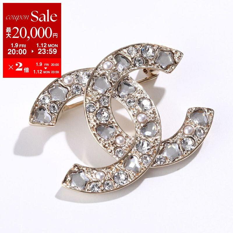 楽天市場】CHANEL シャネル COCO LOGO BROOCH ココマーク ブローチ