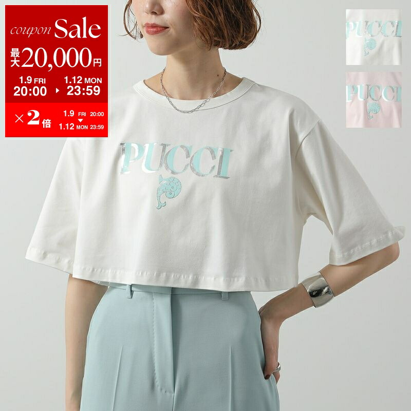 楽天市場】EMILIO PUCCI エミリオプッチ 半袖 Tシャツ 2ETP73 2E985