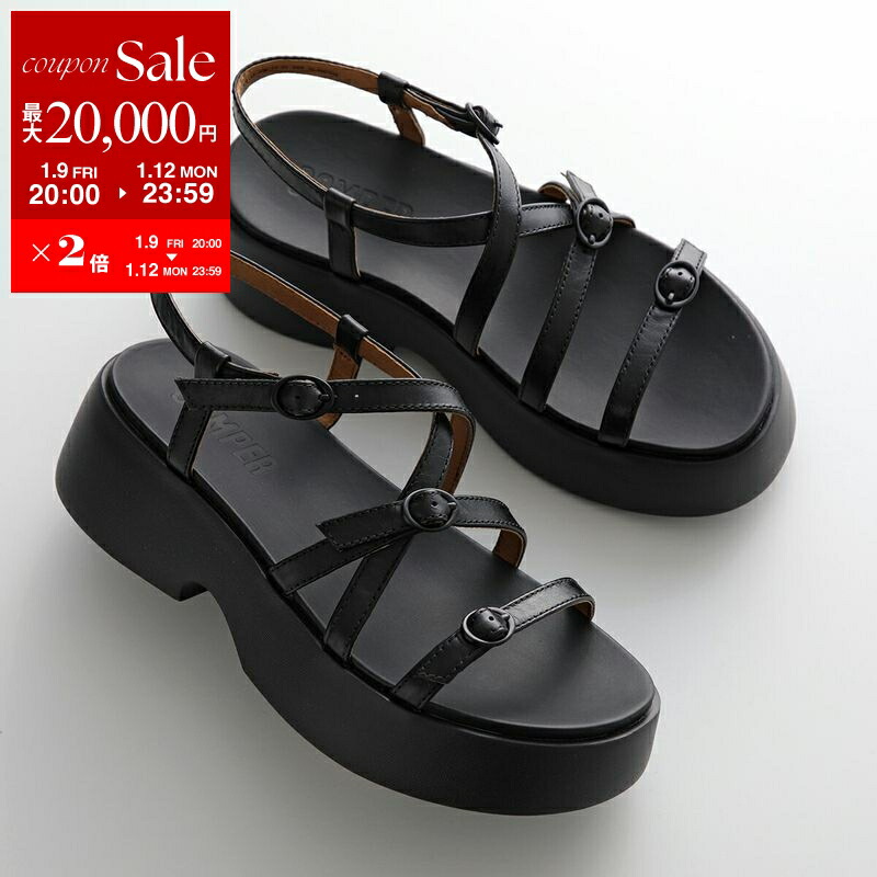 楽天市場】CAMPER カンペール Tasha サンダル プラットフォーム 靴