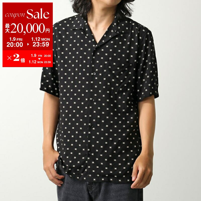 楽天市場】CELINE セリーヌ Hawaiian Shirts プリントビスコース