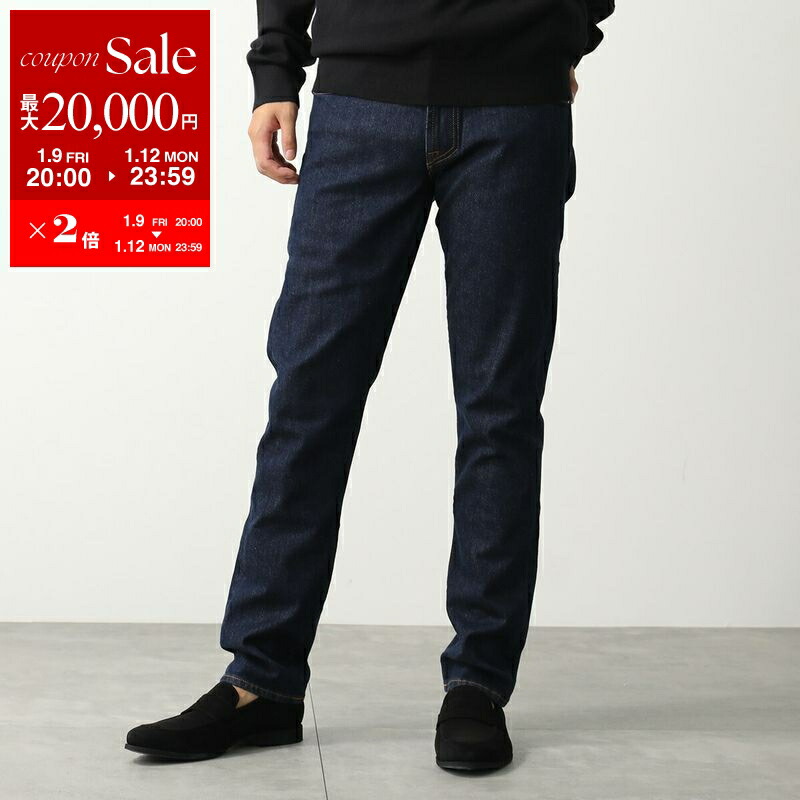 【着用2回】YCHAI デニムジャケット　Size:46 Color:NERO YCHAIイカイ デニムジャケット GIUBBINO(ジュビーノ） BLUE | ITAL