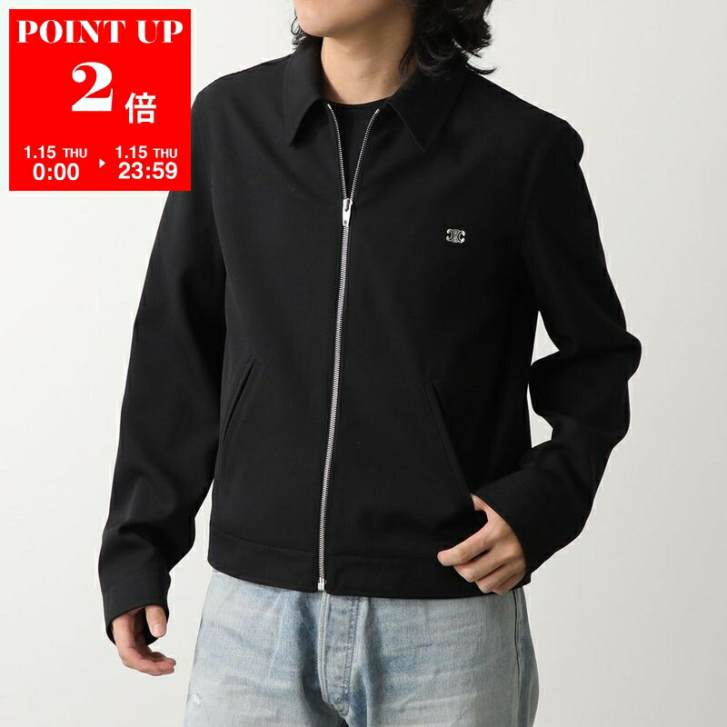 楽天市場】CELINE セリーヌ ジャケット 2V26M043R.38NO メンズ サテン