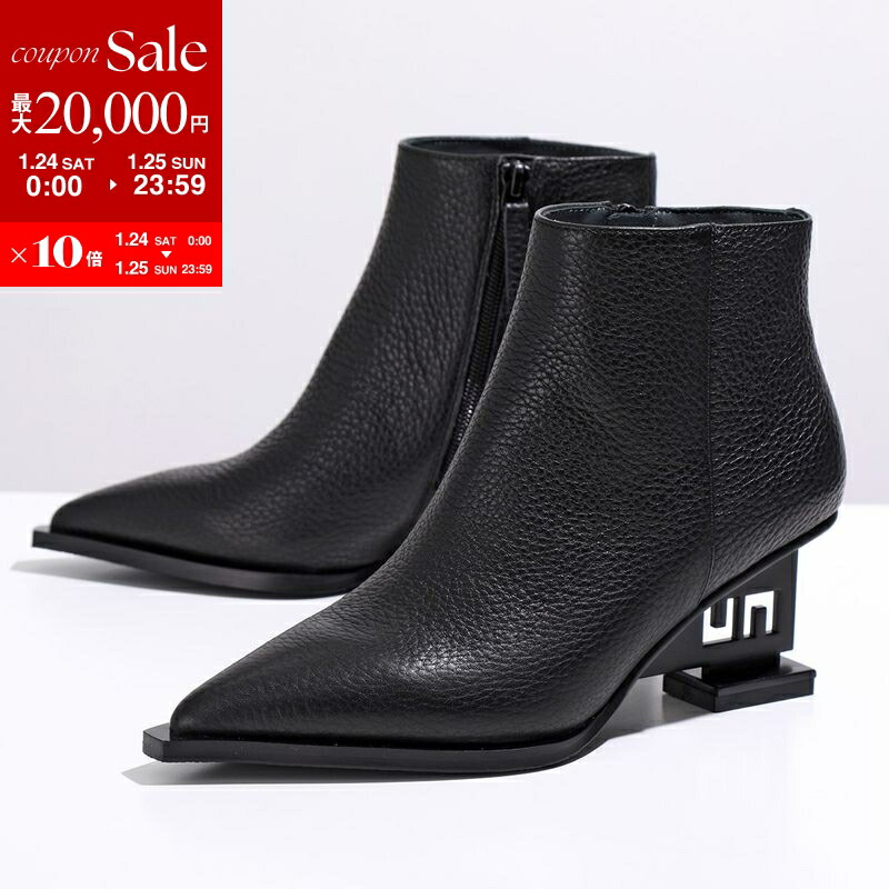 【未使用美品】UNITEDNUDE　レザー　アンクルブーツ 351026660_1.jpg