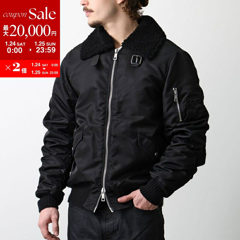 <未使用> GIORGIO BRATO ジョルジオ ブラット|レザーフードコート GIORGIO BRATO ジョルジオブラット ラムレザー ミリタリー調