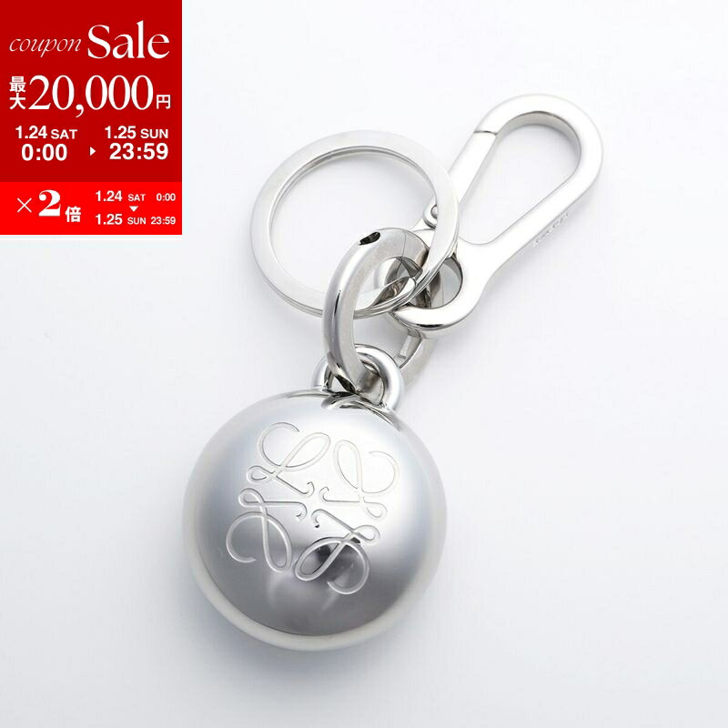 LOEWE レザーストラップ　シルバー チャーム セット c22-7221-1.jpg