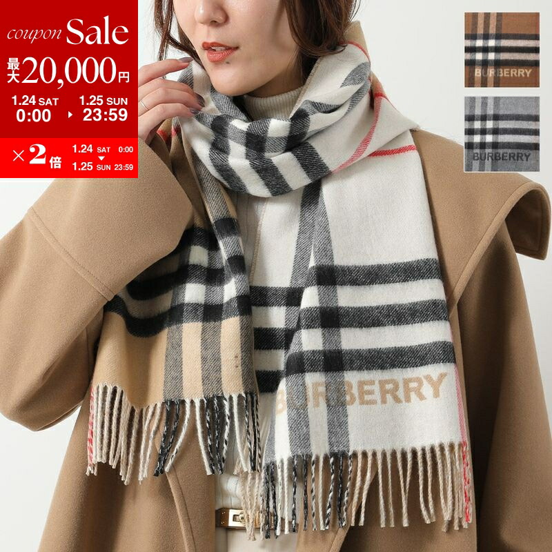 楽天市場】バーバリー BURBERRY カシミアマフラー（カシミヤ） GIANT