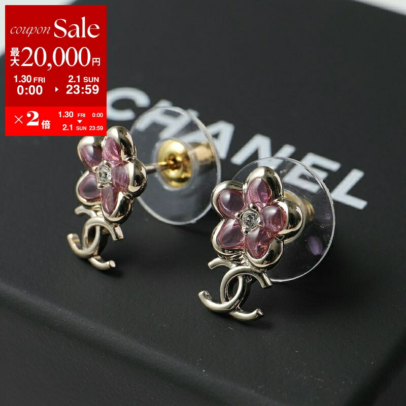 楽天市場】CHANEL シャネル ピアス ABE547 B18381 レディース ココ
