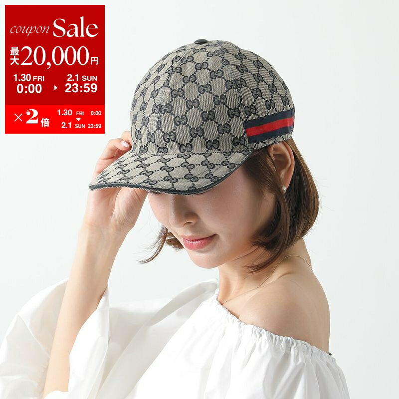 楽天市場】GUCCI グッチ ベースボールキャップ 656206 4HAC3