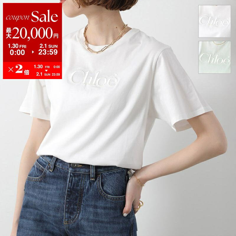 楽天市場】Chloe クロエ Crew Neck T-Shirts クルーネック Tシャツ