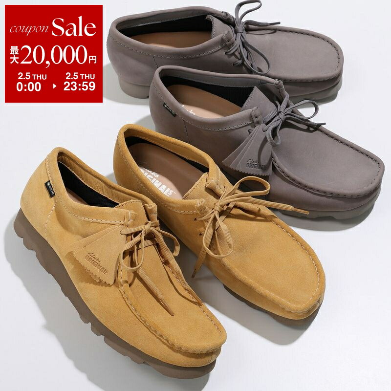 楽天市場】Clarks クラークス モカシン 26179252 WallabeeGTX ワラビー